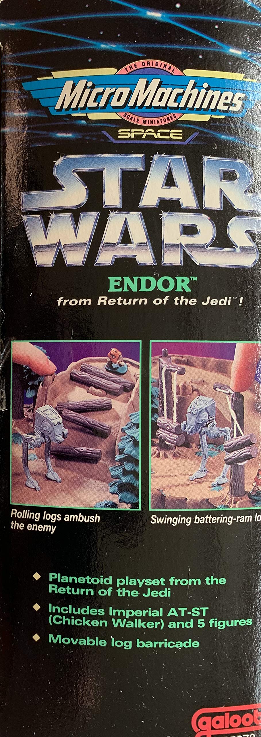 Amazon.com: Star Wars Micro Machines Endor from Return of the Jedi